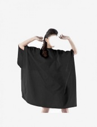 Mantella Taglio adulti Nera 