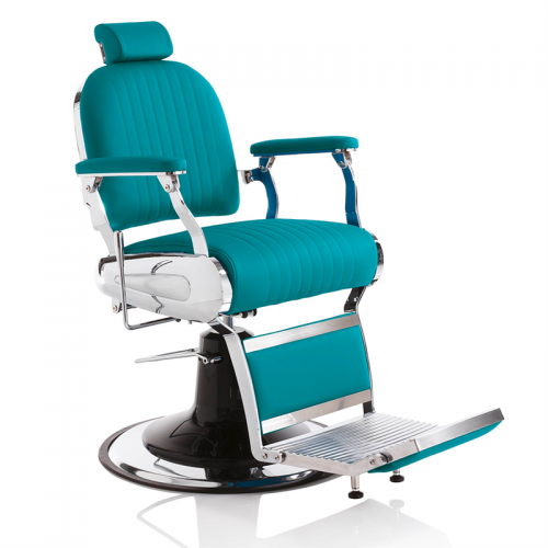 Barber Poltrona Hair Cadillac Cuba Blue 