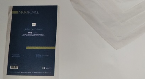 pz 1 Telo in Cartene fango/Alghe 160x2mt imb.sing