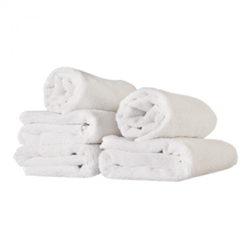 Asciugamano Cotone 100% bianco 50x90