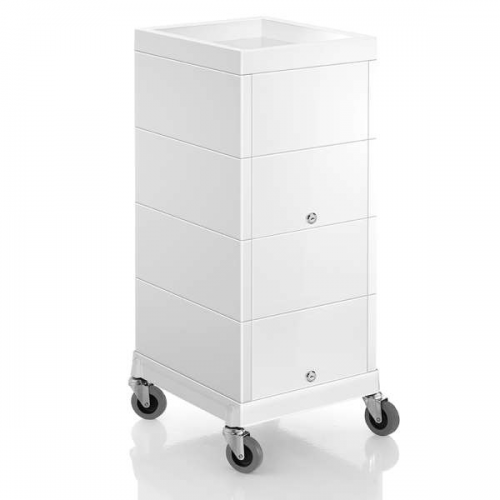 Carrello Secret Bianco 