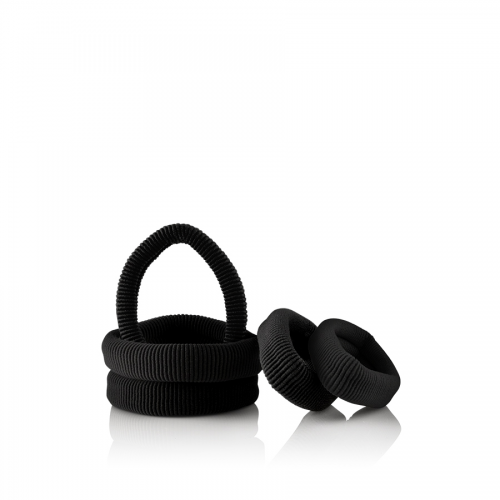 Elastico spugna grande Nero 6pezzi